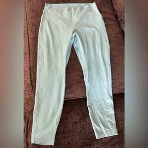 Light blue Lululemon Align Leggings